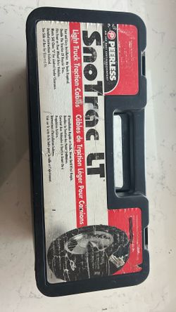 Traction cables for the snow