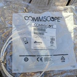 COMMSCOPE, 3ft Cat 5e, White And Grey. *New*
