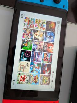 Nintendo Switch Loaded With Games