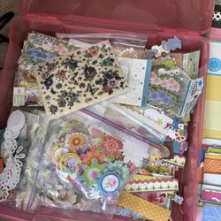 Card Making, Scrapbooking Paper, Embellishments