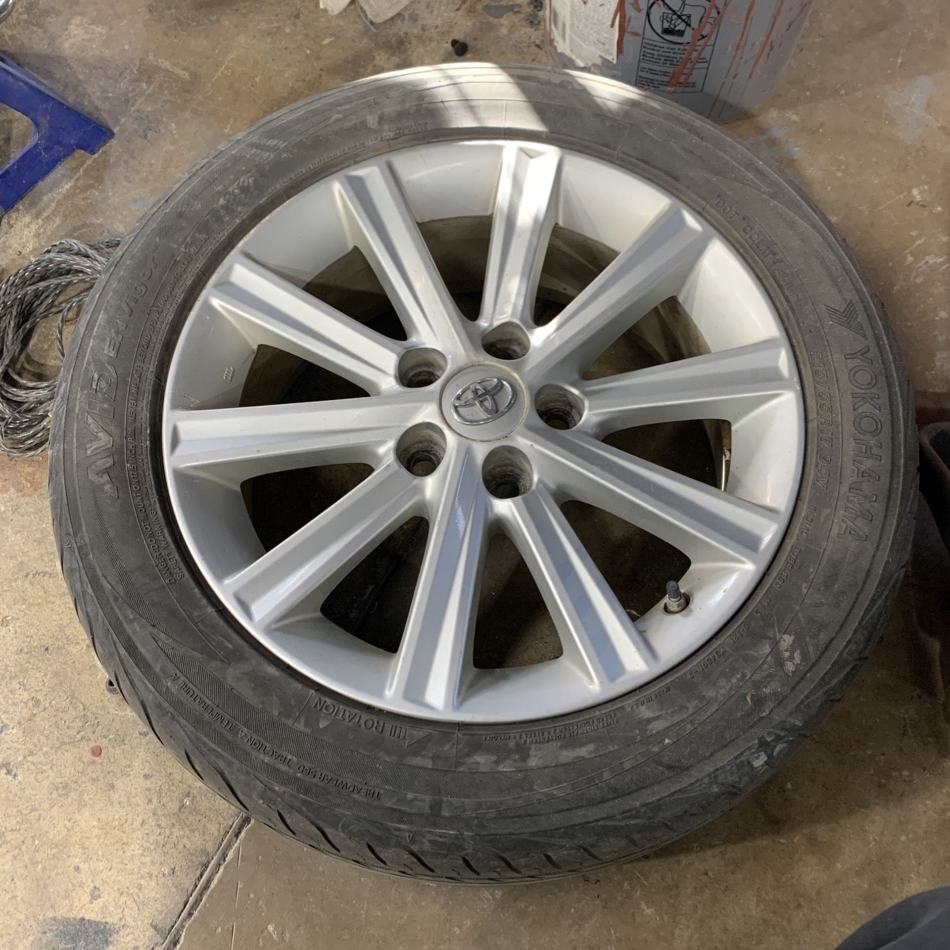 17 Inch Alloy Camry Wheels