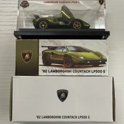hot wheels rlc lamborghin countach green