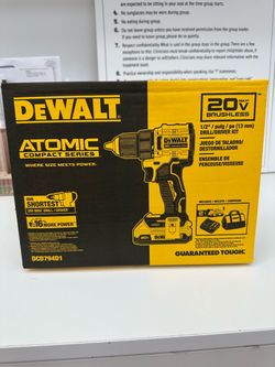 Dewalt atomic 20v max