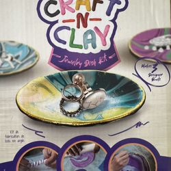 Clay Jewelry Dish Kit (+additional decorating items)