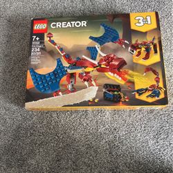 NEW LEGO Creator Fire Dragon 31102