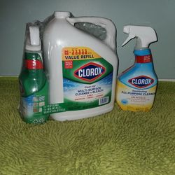 Clorox Clean-Up 32oz & 180oz/ Clorox All Purpose Cleaner 32oz