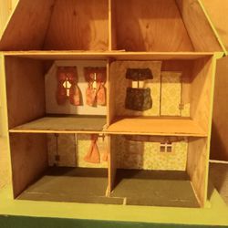 Wooden Doll House 