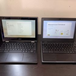 2 Laptops both Unlocked Acer, Lenovo