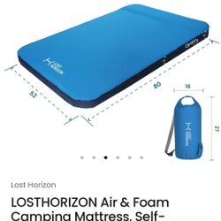 Lost Horizon Air & Foam Camping Mattress - Self Inflating