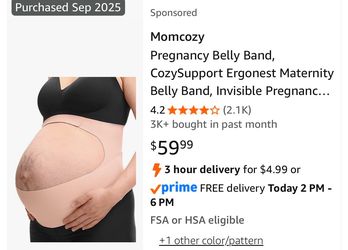Momcozy belly band $35  90019
