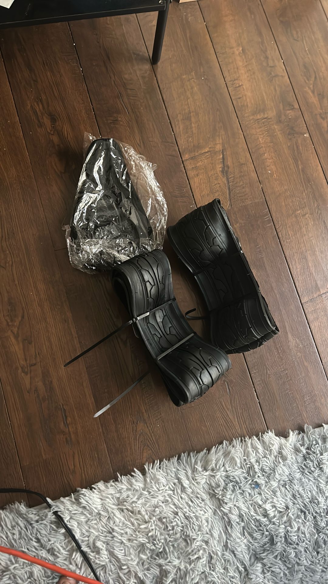 Brand New Bike Tires & Seat Cover