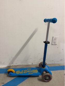 Micro Mini Scooter (Blue) - Barely Used - $70