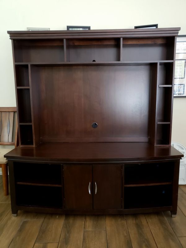 Broyhill Entertainment Center/TV Console/Stand with Hutch for Sale in