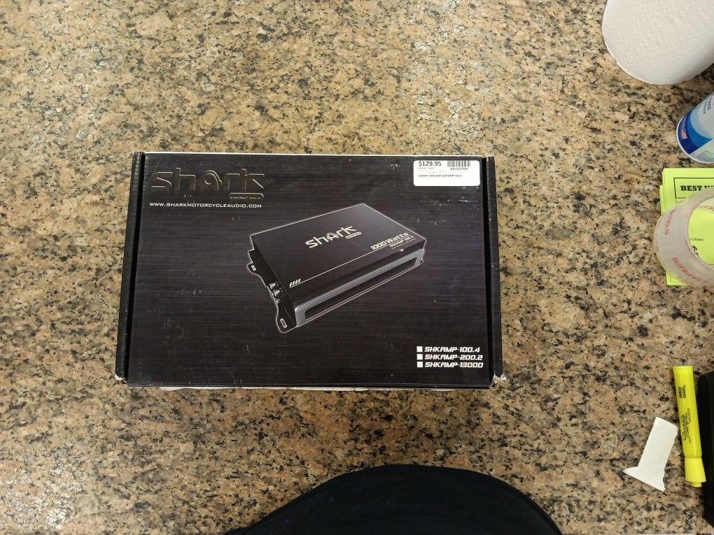Shark 100.4 Motorcycle Amp