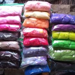 Luxury Hand-Dyed Alpaca Roving – 21 Color Master Collection (@14.5g each)