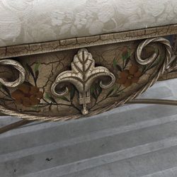 Beautiful Bench, Ornate, Metal