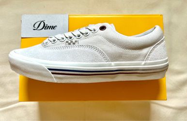 Vans X Dime Skate Era Stub White Sz 9 BNWT