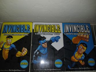 Invincible Compendium 1, 2, and 3
