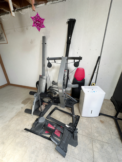 Bowflex Blaze Home Gym with Power Rods in fair condition