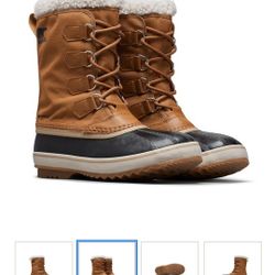 Sorel 1964 PAC NYLON Winter Boots | Style #1855191| Color: Camel Brown Black