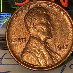 1917 Wheat Penny In Amazing Shape!!!