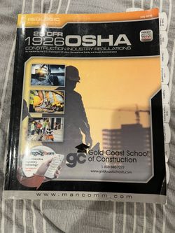 1926 29 CFR OSHA BOOK (2016)