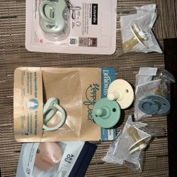 8 pack variety of Pacifiers