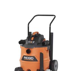RIDGID 16 Gallon 6.5-Peak HP NXT Wet/Dry Shop Vacuum with Cart, Fine Dust Filter, Hose and Accessories
