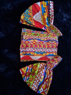 African Print Top