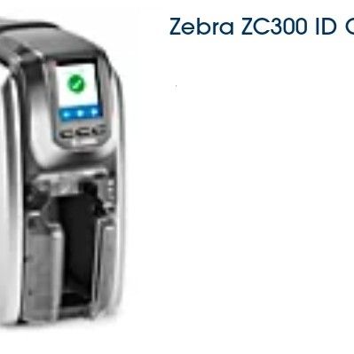 Zebra ZC300 ID Card Printer *New*