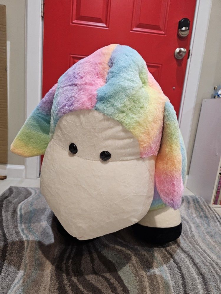 Giant Rainbow Sheep Stuffed Animal