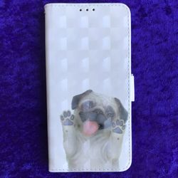 Happy Dog Wallet Phone Case - S11 Plus