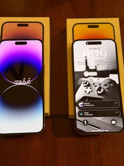 2 IPhones 14 pro Max 128 Gb