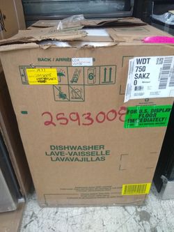 WHIRLPOOL DISHWASHER NEW IN THE BOX