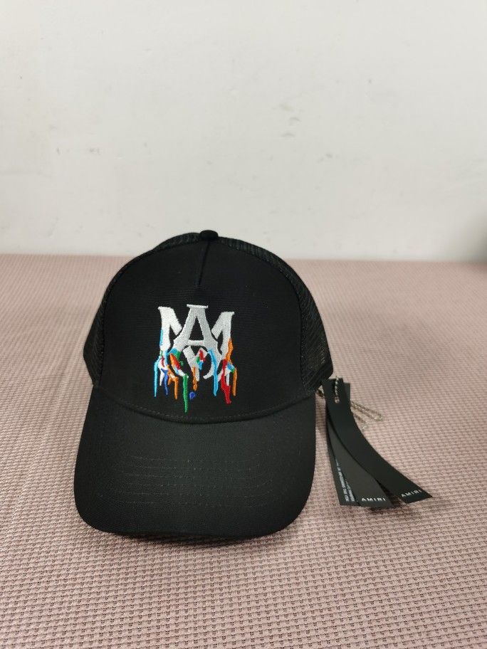 AMIRI Embroidery Big M Black Hat