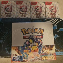 Pokemon Sealed ETB's Bundles & Boxes