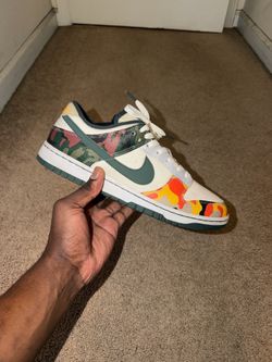 Nike Dunk Sail Multi Camo Size 10 $75‼️