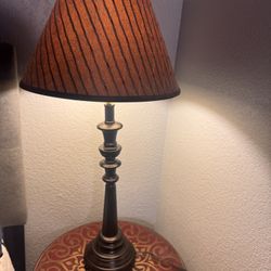 Metal Lamp And Shade