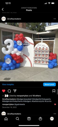 Baseball Birthday Theme Decor 