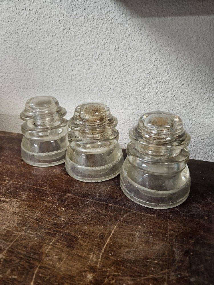 Vintage Glass Insulators