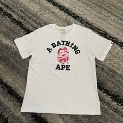 Bape Tee Sizes below!