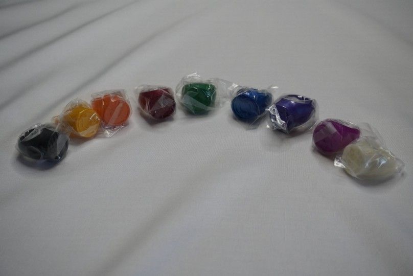 Official DC COMICS GREEN LANTERN Rings Set