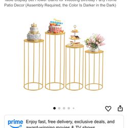 Cylinder Pedestals-New In Box 