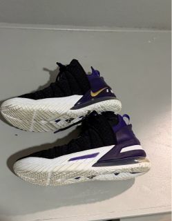 Nike- Lebron 18’s Lakers colorway