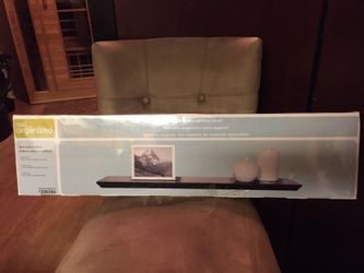 Wooden bracketless shelve new in box
