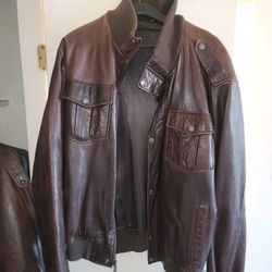  Brown Leather Jacket