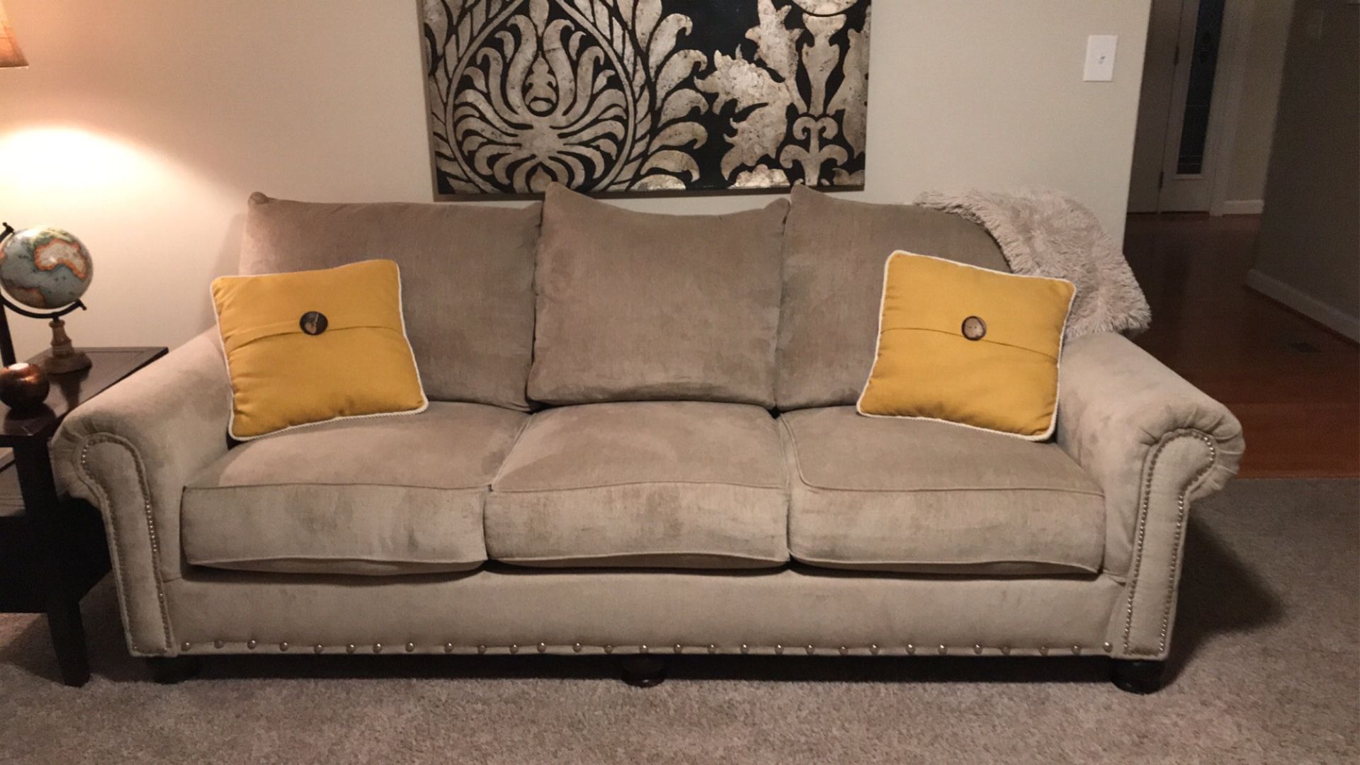 Couch and Chair & 1/2