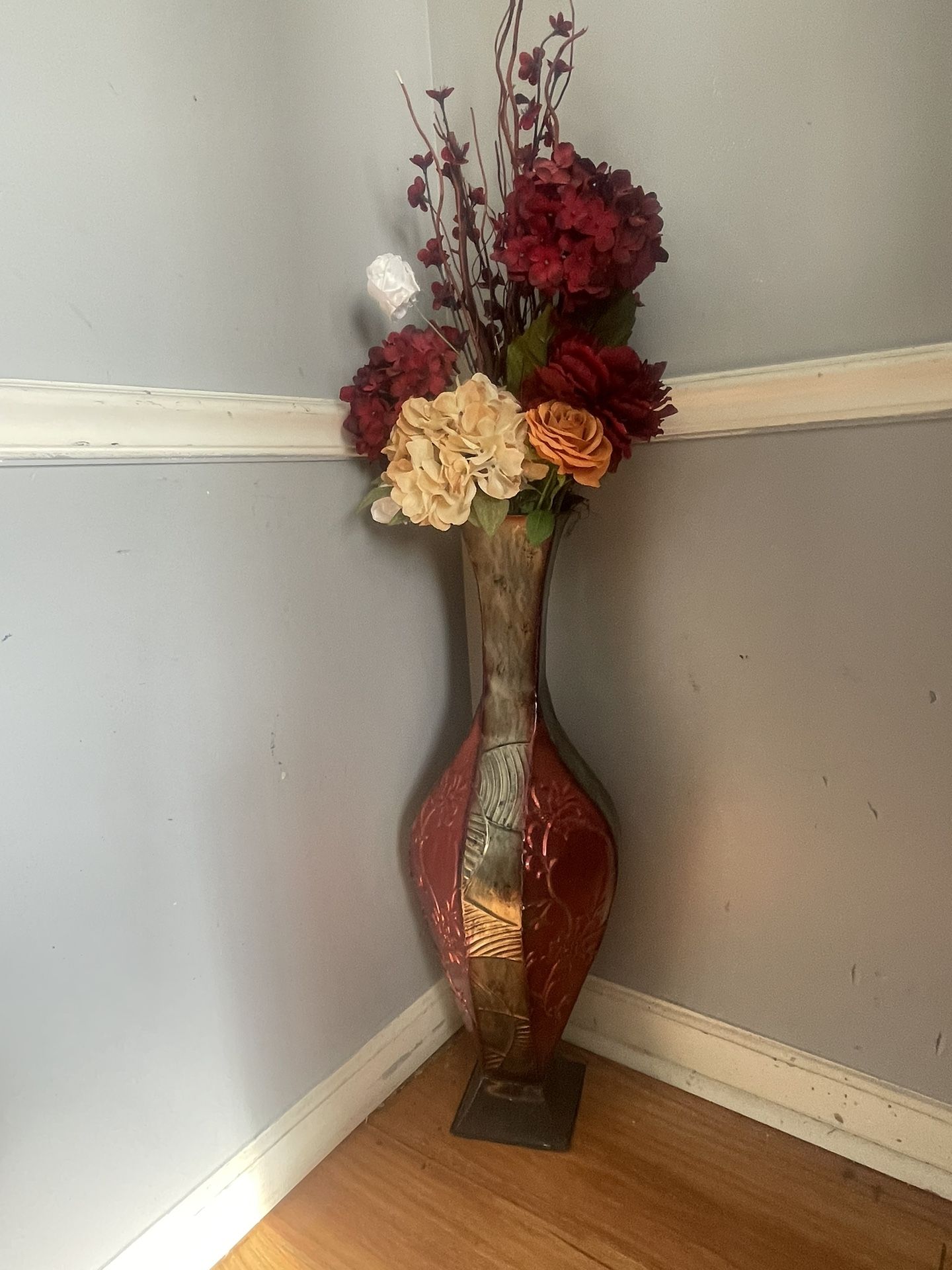 Flowers And Vase