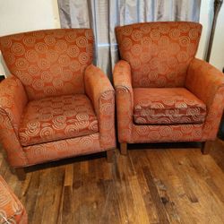 2 Chairs & Ottoman