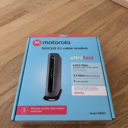 Motorola Docsis 3.1 Cable Modem MB8611